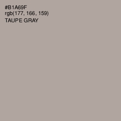 #B1A69F - Taupe Gray Color Image